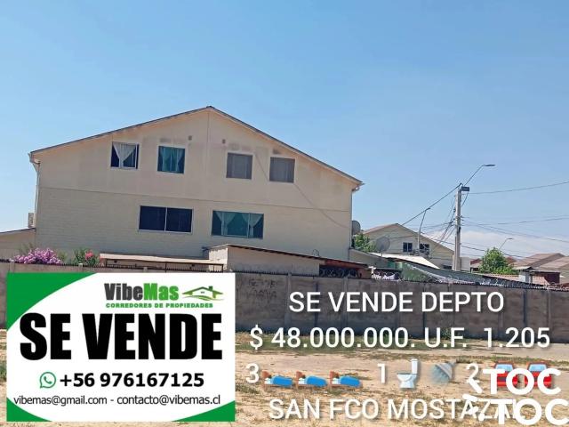 Departamento en venta en Mostazal, Libertador General Bernardo O'higgins