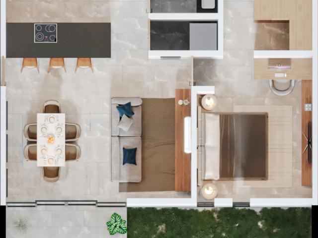 Departamento en venta en Temozón, Yucatán