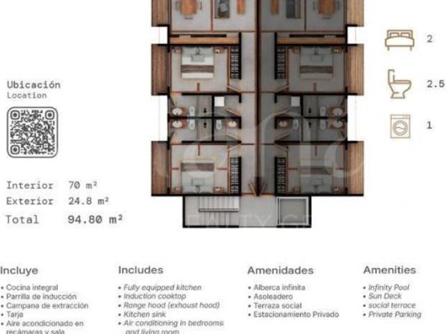 Departamento en venta en San Pedro Pochutla, Oaxaca
