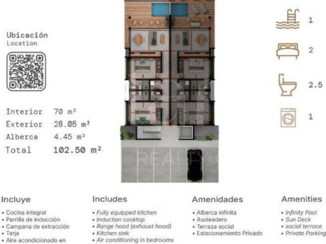 Departamento en venta en San Pedro Pochutla, Oaxaca