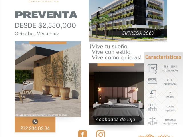 Departamento en venta en Benito Juárez, Orizaba