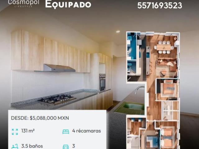 Departamento en venta en Coacalco De Berriozábal, Estado de México