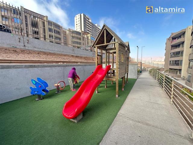 Departamento en Venta en Condominio Portal Sur 2 Alto Hospicio Cod. 19581 piso 1 Condiciones especiales de financiamiento Banco Santander