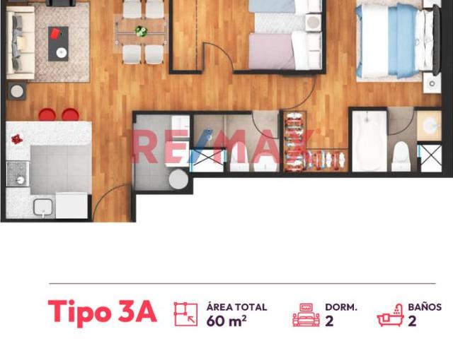 Departamento venta en Breña, Lima Metropolitana