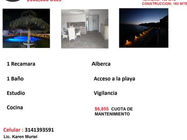 Departamento en venta en Manzanillo, Colima