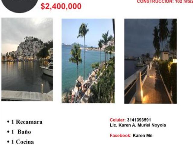 Departamento en venta en Manzanillo, Colima