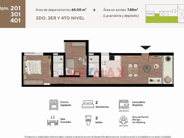 Departamento venta en Piura