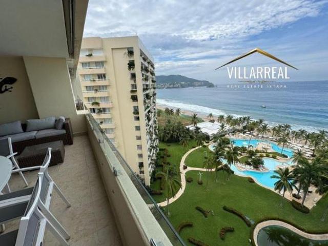 DEPARTAMENTO FRENTE AL MAR EN IXTAPA