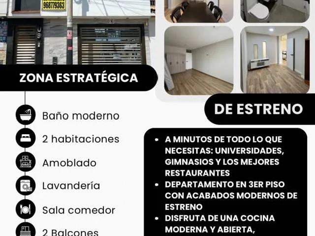 Departamento alquiler en Víctor Larco Herrera, Trujillo