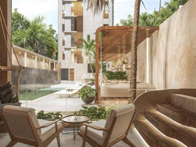 Departamento vista al mar con rooftop en venta, San Benito, Merida