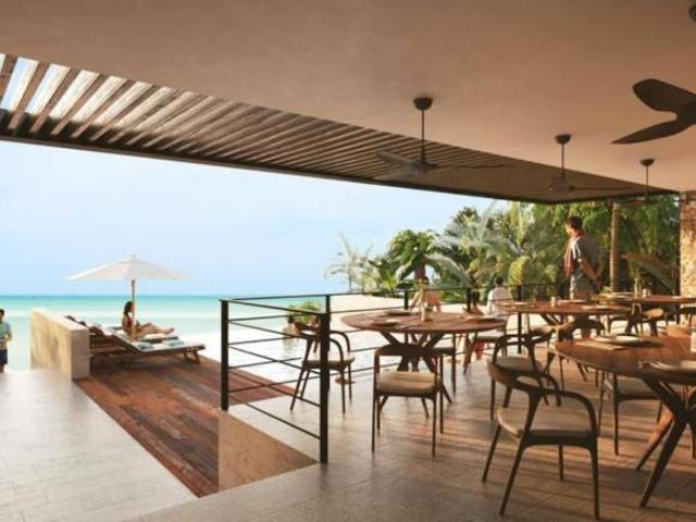 Departamento vista al mar con rooftop en venta, San Benito, Merida