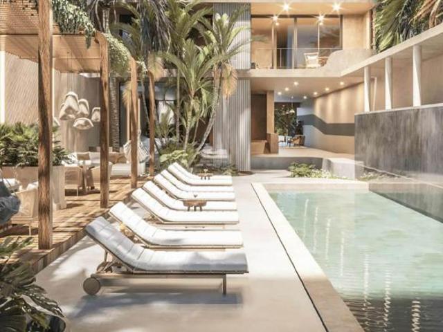 Departamento vista al mar con rooftop en venta, San Benito, Merida