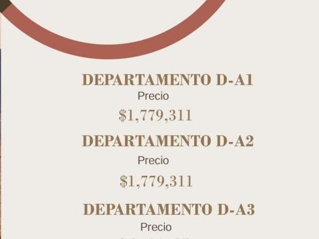 DEPARTAMENTOS EN VENTA LONDON CANTERA DESDE $2,134,125