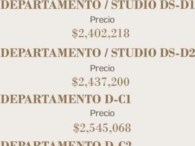 DEPARTAMENTOS EN VENTA LONDON CANTERA DESDE $2,134,125
