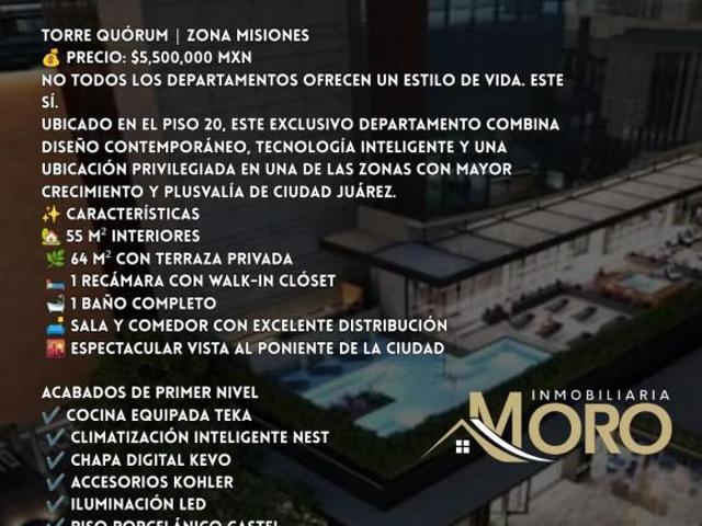Departamento en venta en Juárez, Chihuahua