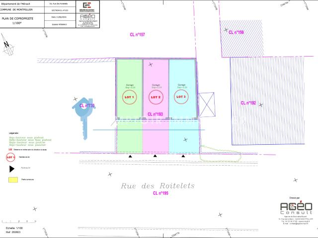 Garage vente à Montpellier