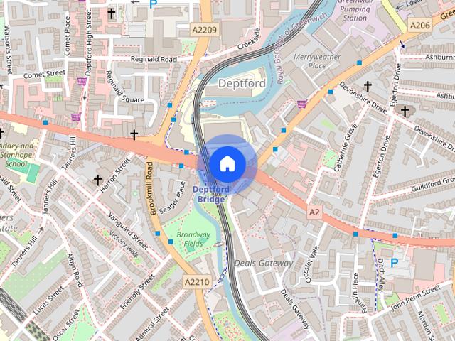 Apartment for rent in London Borough of Lewisham, Deptford