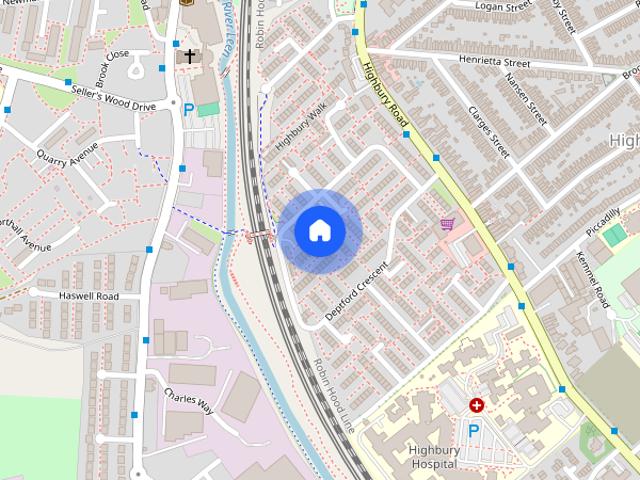 House for rent in Bulwell, City of Nottingham