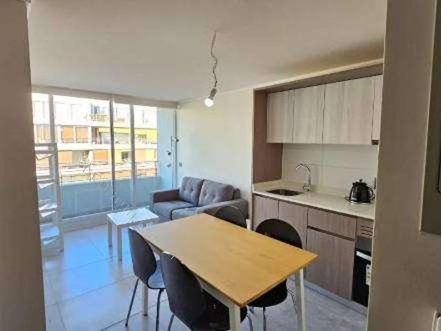 Depto nuevo AMOBLADO Av Macul Las Tranqueras de 45 m