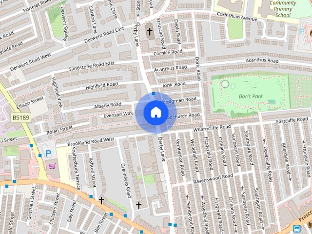 Apartment for rent in Calderstones