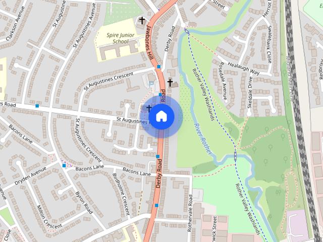 House for rent in Loundsley Green, East Midlands
