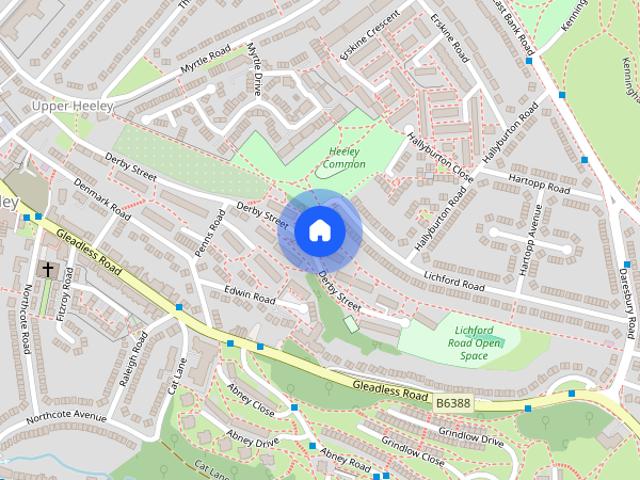 House for rent in Upper Heeley, Sheffield