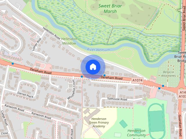 House for rent in Earlham Rise, East Bank