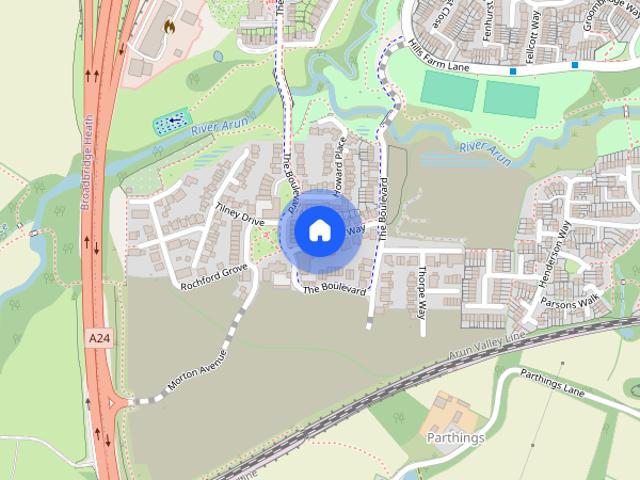 House for rent in Wickhurst Green, Horsham