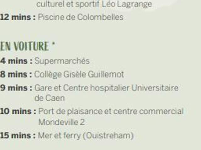 Appartement vente à Caen, Colombelles