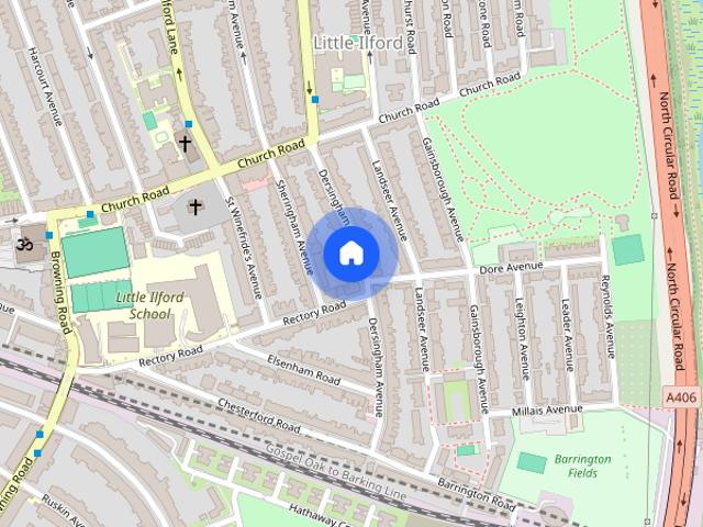 House for rent in Little Ilford, Greater London