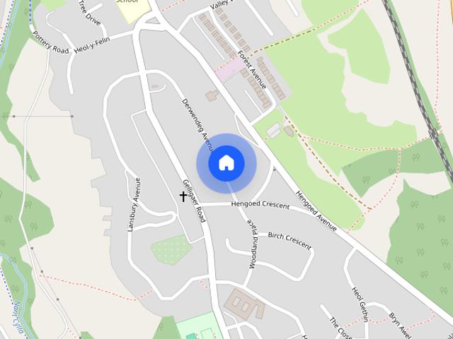 House for rent in Tredomen, Cefn Hengoed