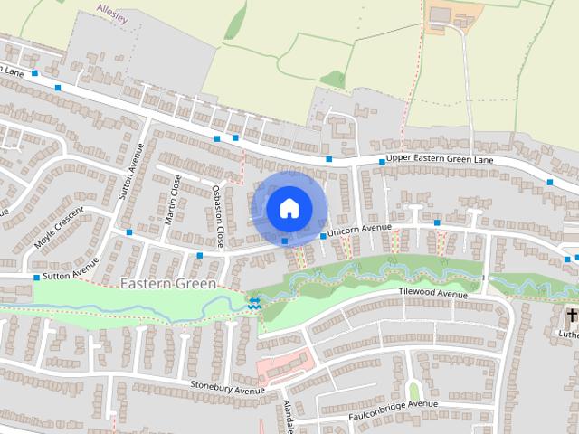 House for rent in Eastern Green, West Midlands