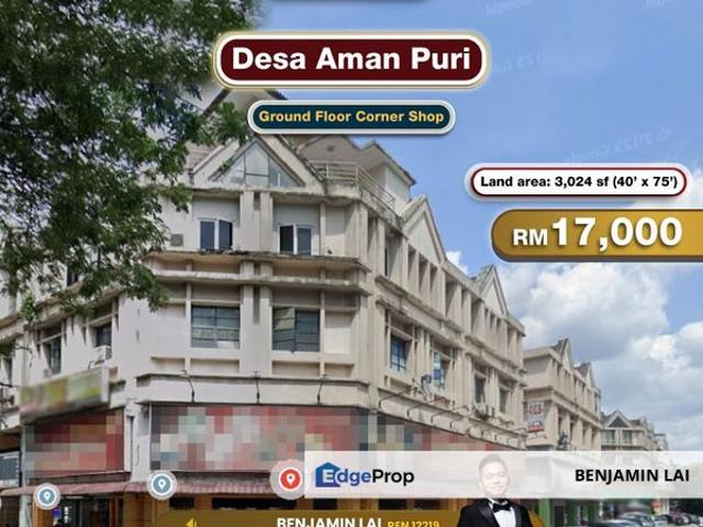 Shop for rent in Selayang, Selangor