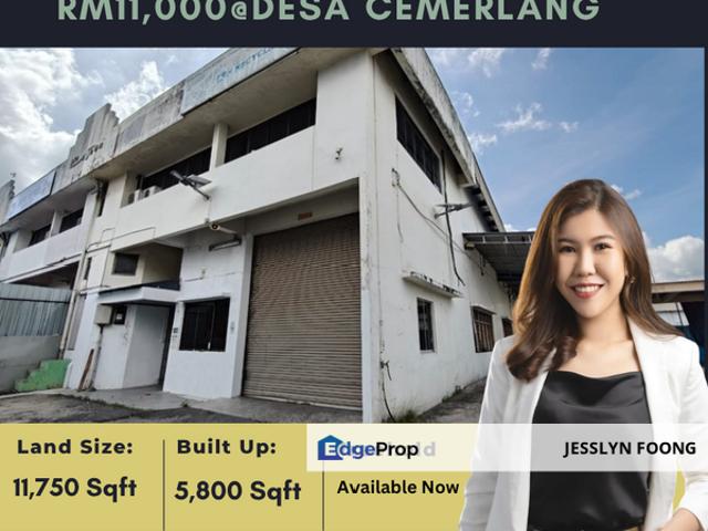 Warehouse for rent in Ulu Tiram, Johor