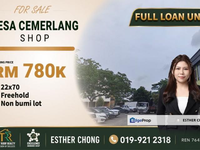 Shop for sale in Ulu Tiram, Johor