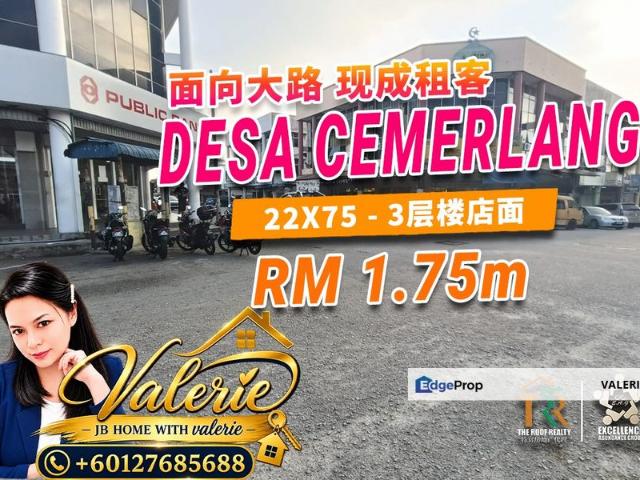 Shop for sale in Ulu Tiram, Johor