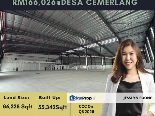 Warehouse for rent in Ulu Tiram, Johor