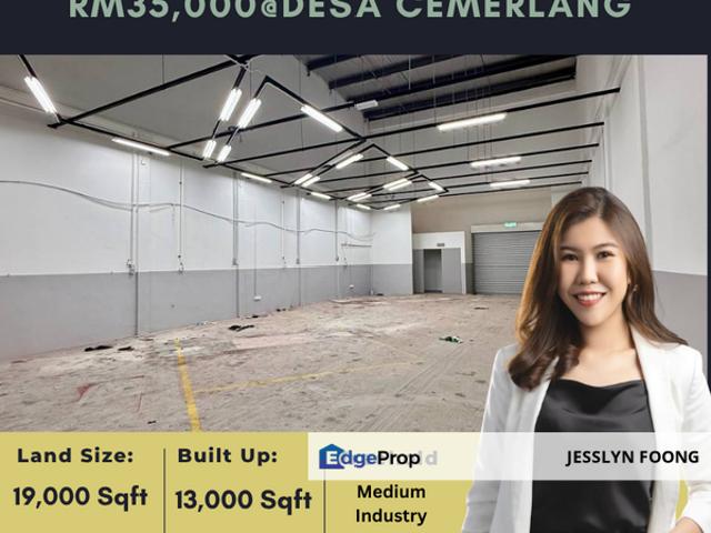 Warehouse for rent in Ulu Tiram, Johor