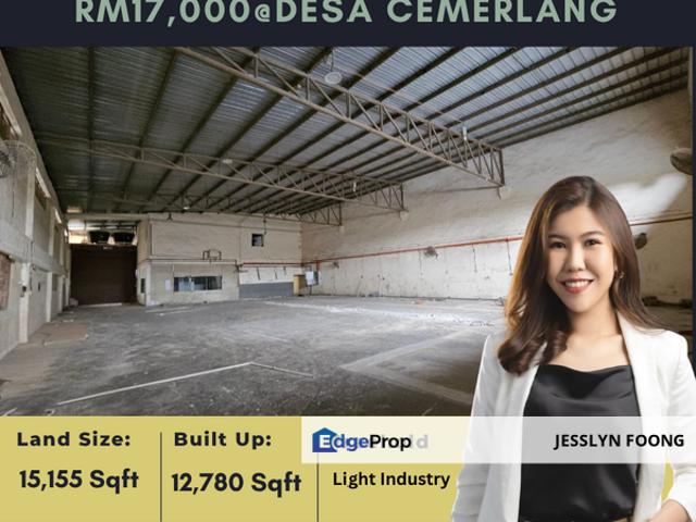 Warehouse for rent in Ulu Tiram, Johor