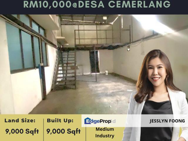 Warehouse for rent in Ulu Tiram, Johor
