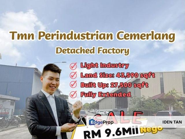 Warehouse for sale in Ulu Tiram, Johor Bahru