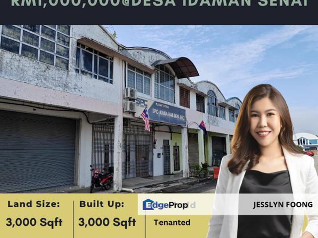 Warehouse for sale in Kulai, Johor