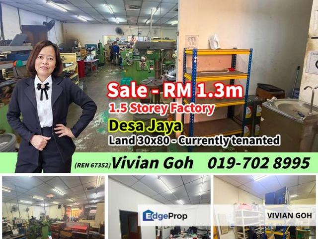 Warehouse for sale in Johor Bahru