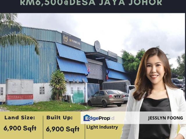 Warehouse for rent in Johore Bahru, Johor