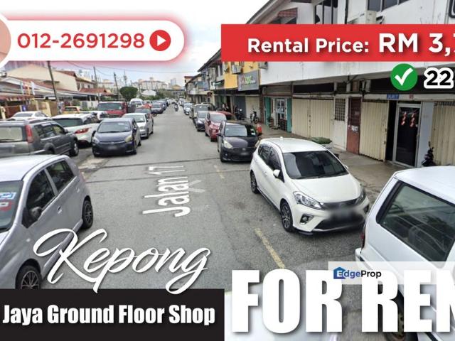 Shop for rent in Kepong, Kuala Lumpur