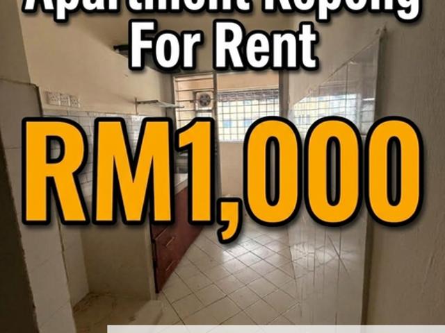 Flat for rent in Selayang, Selangor