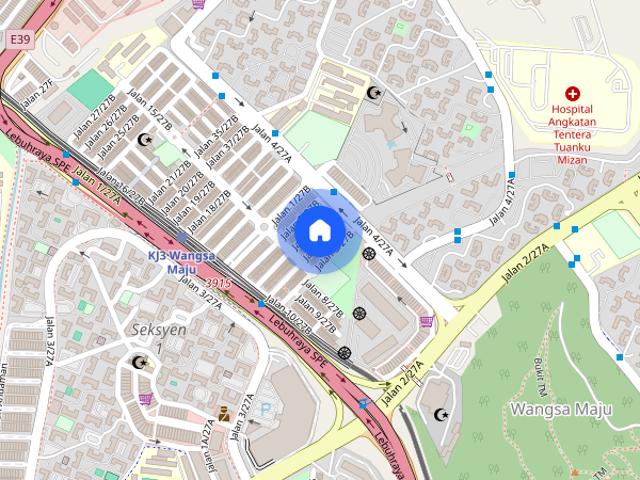 Apartment for rent in Taman Desa Setapak, Kuala Lumpur
