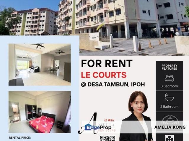 Condominium for rent in Perak, Tanjong Ipoh