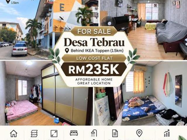 Flat for sale in Johore Bahru, Johor