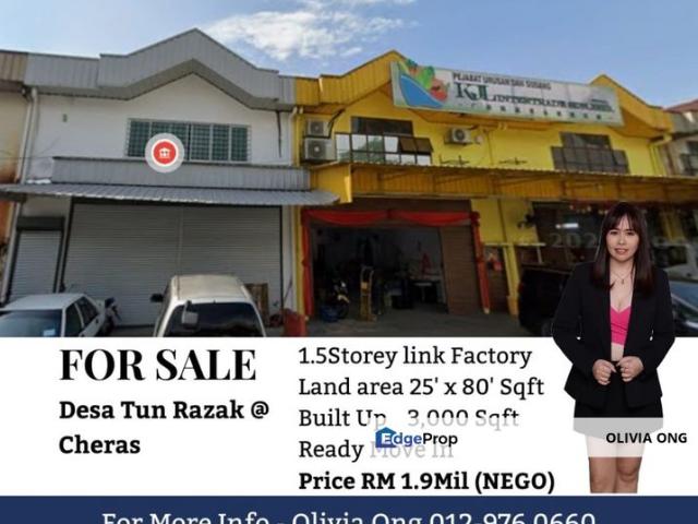 Warehouse for sale in Country Heights Damansara, Kuala Lumpur